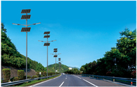 High Safety Road Smart Solar Street Light No Radiation Low Maintenance Cost
